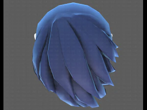 Base Hair for Boy V17 3D Model