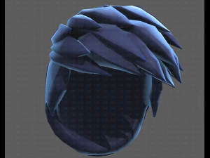 Base Hair for Boy V17 3D Model