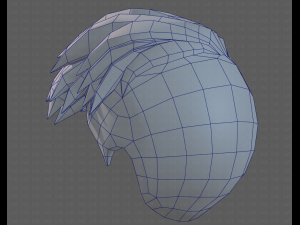 Base Hair for Boy V17 3D मॉडल