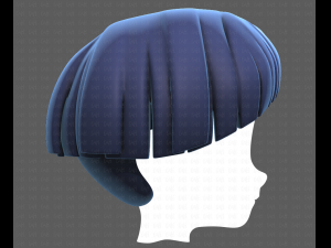 Base Hair for Boy V18 3D Model