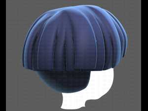 Base Hair for Boy V18 3D Model