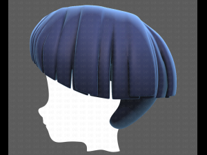 Base Hair for Boy V18 3D Model