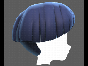 Base Hair for Boy V18 3D Model