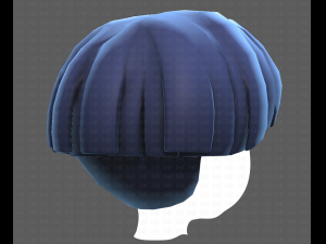Base Hair for Boy V18 3D Model