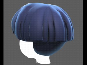 Base Hair for Boy V18 3D Model