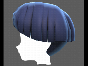 Base Hair for Boy V18 3D Model