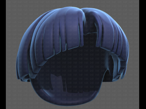 Base Hair for Boy V18 3D Model