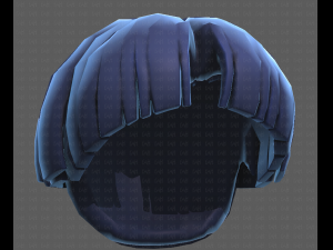 Base Hair for Boy V18 3D Model