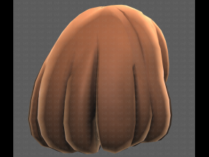 Base Hair for girl V19 3D मॉडल