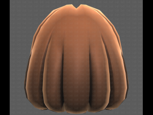 Base Hair for girl V19 3D मॉडल