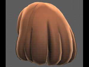Base Hair for girl V19 3D मॉडल