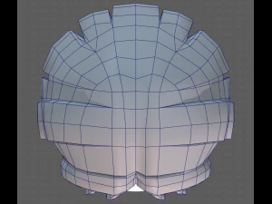 Base Hair for girl V19 3D Model