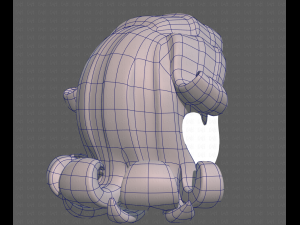 Base Hair for girl V20 3D Model