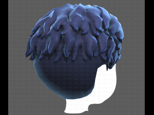 Base Hair for Boy V19 Model 3D