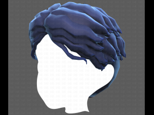 Base Hair for Boy V19 Model 3D