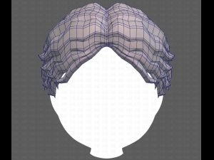 Base Hair for Boy V19 Model 3D