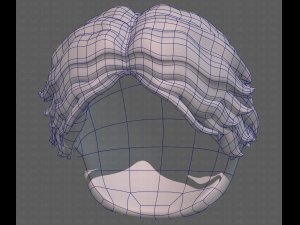 Base Hair for Boy V19 Model 3D
