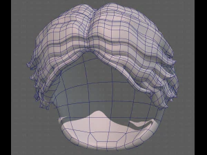 Base Hair for Boy V19 3D Model