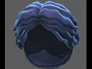 Base Hair for Boy V19 3D Model
