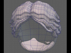 Base Hair for Boy V19 3D Model
