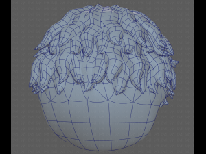 Base Hair for Boy V19 Model 3D