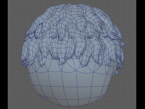 Base Hair for Boy V19 3D Model