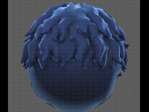 Base Hair for Boy V19 Model 3D