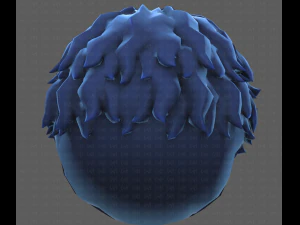 Base Hair for Boy V19 3D Model