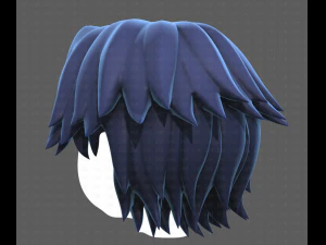Base Hair for Boy V20 3D Model