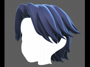 Base Hair for Boy V20 3D Model