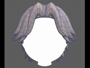 Base Hair for Boy V20 Modelo 3D