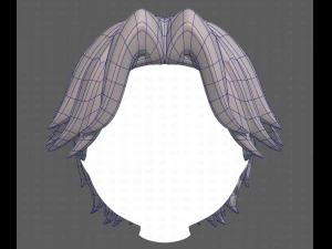 Base Hair for Boy V20 3D Model