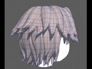 Base Hair for Boy V20 3D Model