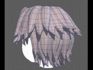 Base Hair for Boy V20 3D Model