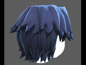 Base Hair for Boy V20 3D Model