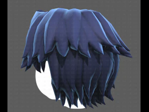 Base Hair for Boy V20 3D Model