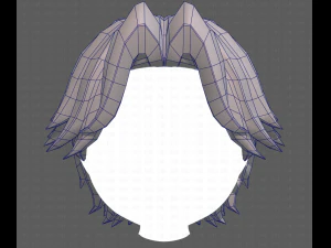 Base Hair for Boy V20 3D Model