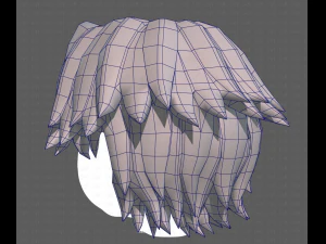 Base Hair for Boy V20 3D Model