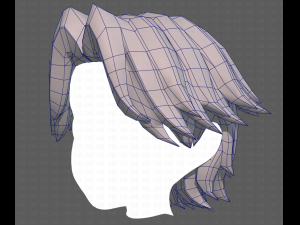 Base Hair for Boy V20 Modelo 3D