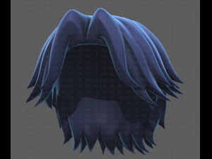 Base Hair for Boy V20 3D Model