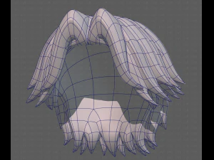 Base Hair for Boy V20 3D Model