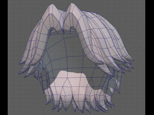 Base Hair for Boy V20 3D Model