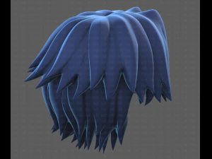 Base Hair for Boy V20 3D Model