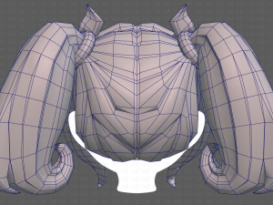 Base Hair for girl V21 Modèle 3D