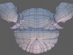 Base Hair for girl V21 Modèle 3D
