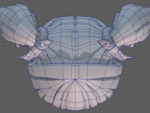 Base Hair for girl V21 Modèle 3D