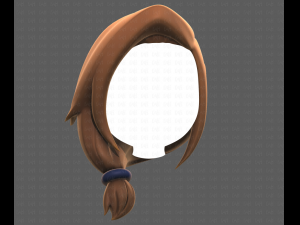 Base Hair for girl V22 3Dモデル
