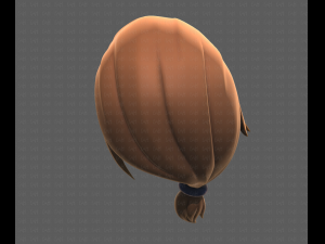 Base Hair for girl V22 3Dモデル