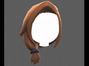Base Hair for girl V22 3Dモデル