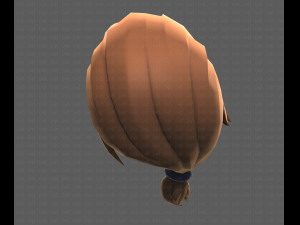 Base Hair for girl V22 3Dモデル